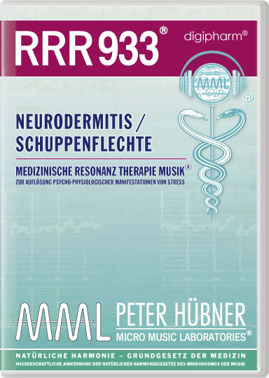 Peter Hübner - Medizinische Resonanz Therapie Musik<sup>®</sup> - RRR 933 NEURODERMITIS / PSORIASIS