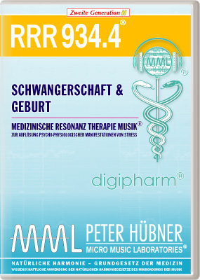 Peter Hübner - Medizinische Resonanz Therapie Musik<sup>®</sup> - RRR 934 Schwangerschaft & Geburt • Nr. 4