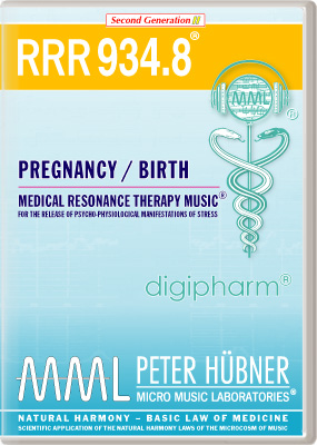 Peter Hübner - Medical Resonance Therapy Music<sup>®</sup> - RRR 934 Pregnancy & Birth • No. 8