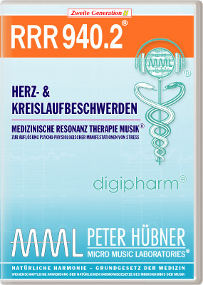 Peter Hübner - Medizinische Resonanz Therapie Musik<sup>®</sup> - RRR 940 Herz- und Kreislaufstörungen • Nr. 2