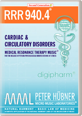 Peter Hübner - Medical Resonance Therapy Music<sup>®</sup> - RRR 940 Cardiac & Circulatory Disorders No. 4