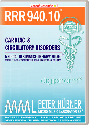 Peter Hübner - Medical Resonance Therapy Music<sup>®</sup> - RRR 940 Cardiac & Circulatory Disorders No. 10