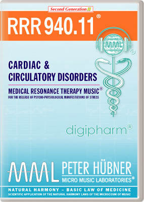 Peter Hübner - Medical Resonance Therapy Music<sup>®</sup> - RRR 940 Cardiac & Circulatory Disorders No. 11