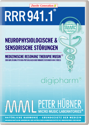 Peter Hübner - Medizinische Resonanz Therapie Musik<sup>®</sup> - RRR 941 Neurophysiologische & sensorische Störungen Nr. 1