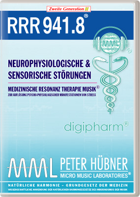 Peter Hübner - Medizinische Resonanz Therapie Musik<sup>®</sup> - RRR 941 Neurophysiologische & sensorische Störungen Nr. 8