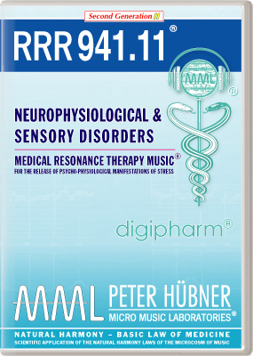 Peter Hübner - Medical Resonance Therapy Music<sup>®</sup> - RRR 941 Neurophysiological & Sensory Disorders No. 11