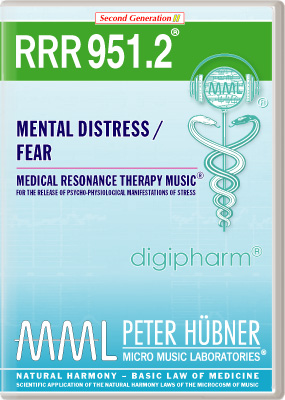 Peter Hübner - Medical Resonance Therapy Music<sup>®</sup> - RRR 951 Mental Distress / Fear No. 2