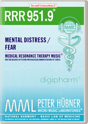 Peter Hübner - Medical Resonance Therapy Music<sup>®</sup> - RRR 951 Mental Distress / Fear No. 9