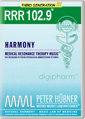 Peter Hübner - Medical Resonance Therapy Music<sup>®</sup> - RRR 102 Harmony No. 9