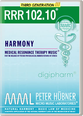 Peter Hübner - Medical Resonance Therapy Music<sup>®</sup> - RRR 102 Harmony No. 10