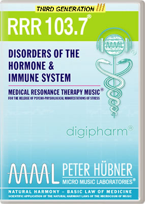 Peter Hübner - Medical Resonance Therapy Music<sup>®</sup> - RRR 103 Disorders of the Hormone & Immune System No. 7