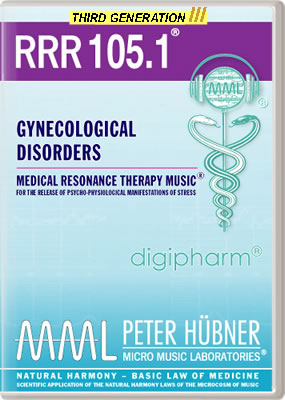 Peter Hübner - Medical Resonance Therapy Music<sup>®</sup> - RRR 105 Gynecological Disorders No. 1