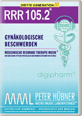 Peter Hübner - Medizinische Resonanz Therapie Musik<sup>®</sup> - RRR 105 Gynäkologische Beschwerden Nr. 2