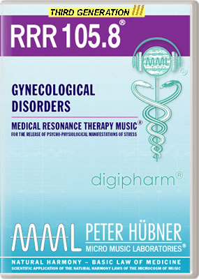 Peter Hübner - Medical Resonance Therapy Music<sup>®</sup> - RRR 105 Gynecological Disorders No. 8