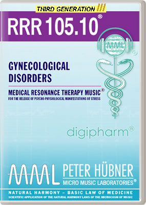 Peter Hübner - Medical Resonance Therapy Music<sup>®</sup> - RRR 105 Gynecological Disorders No. 10