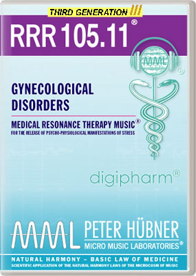 Peter Hübner - Medical Resonance Therapy Music<sup>®</sup> - RRR 105 Gynecological Disorders No. 11