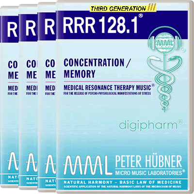Peter Hübner - RRR 128 Concentration / Memory No. 1-4