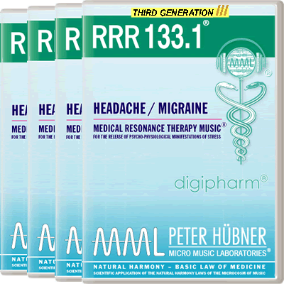 Peter Hübner - RRR 133 Headache / Migraine No. 1-4