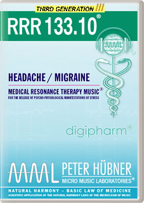 Peter Hübner - Medical Resonance Therapy Music<sup>®</sup> - RRR 133 Headache / Migraine No. 10