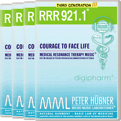 Peter Hübner - RRR 921 Courage to Face Life No. 1-4