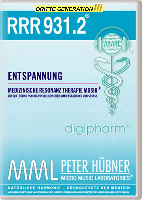Peter Hübner - Medizinische Resonanz Therapie Musik<sup>®</sup> - RRR 931 Entspannung Nr. 2