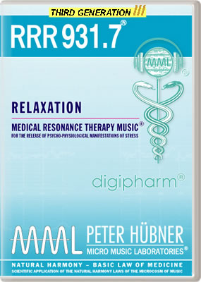 Peter Hübner - Medical Resonance Therapy Music<sup>®</sup> - RRR 931 Relaxation No. 7
