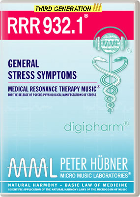 Peter Hübner - RRR 932 General Stress Symptoms No. 1