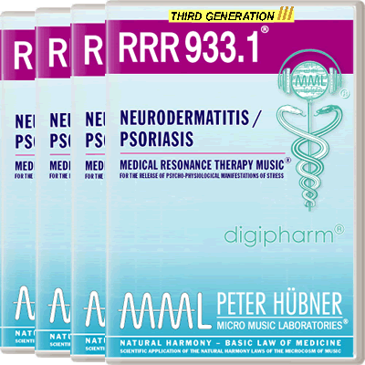 Peter Hübner - RRR 933 Neurodermatitis / Psoriasis No. 1-4