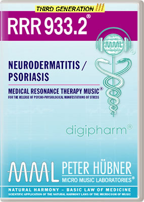 Peter Hübner - Medical Resonance Therapy Music<sup>®</sup> - RRR 933 Neurodermatitis / Psoriasis No. 2