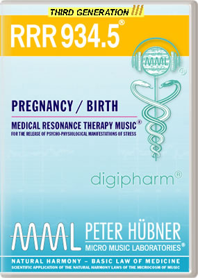 Peter Hübner - Medical Resonance Therapy Music<sup>®</sup> - RRR 934 Pregnancy & Birth No. 5