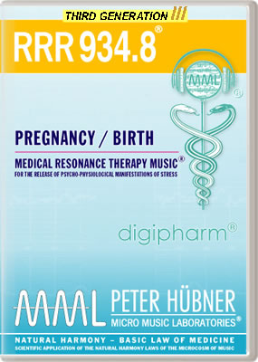 Peter Hübner - Medical Resonance Therapy Music<sup>®</sup> - RRR 934 Pregnancy & Birth No. 8