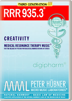 Peter Hübner - Medical Resonance Therapy Music<sup>®</sup> - RRR 935 Creativity No. 3