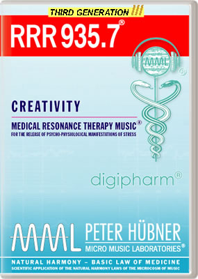 Peter Hübner - Medical Resonance Therapy Music<sup>®</sup> - RRR 935 Creativity No. 7