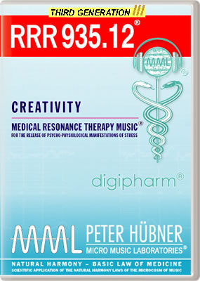 Peter Hübner - Medical Resonance Therapy Music<sup>®</sup> - RRR 935 Creativity No. 12