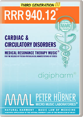 Peter Hübner - Medical Resonance Therapy Music<sup>®</sup> - RRR 940 Cardiac & Circulatory Disorders No. 12