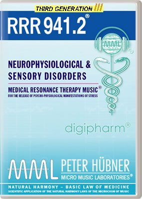 Peter Hübner - Medical Resonance Therapy Music<sup>®</sup> - RRR 941 Neurophysiological & Sensory Disorders No. 2