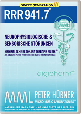 Peter Hübner - Medizinische Resonanz Therapie Musik<sup>®</sup> - RRR 941 Neurophysiologische & sensorische Störungen Nr. 7