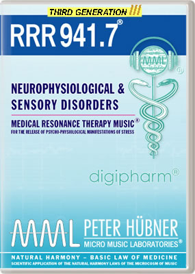 Peter Hübner - Medical Resonance Therapy Music<sup>®</sup> - RRR 941 Neurophysiological & Sensory Disorders No. 7