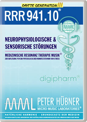 Peter Hübner - Medizinische Resonanz Therapie Musik<sup>®</sup> - RRR 941 Neurophysiologische & sensorische Störungen Nr. 10