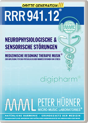 Peter Hübner - Medizinische Resonanz Therapie Musik<sup>®</sup> - RRR 941 Neurophysiologische & sensorische Störungen Nr. 12