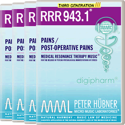 Peter Hübner - RRR 943 Pains / Post-Operative Pains No. 1-4