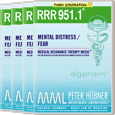 Peter Hübner - RRR 951 Mental Distress / Fear No. 1-4