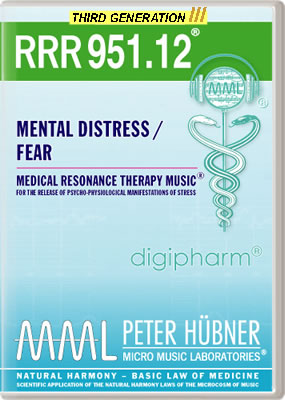 Peter Hübner - Medical Resonance Therapy Music<sup>®</sup> - RRR 951 Mental Distress / Fear No. 12