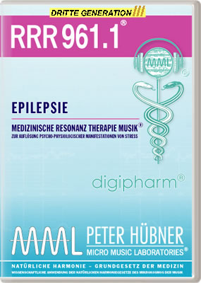 Peter Hübner - Medizinische Resonanz Therapie Musik<sup>®</sup> - RRR 961 Epilepsie Nr. 1