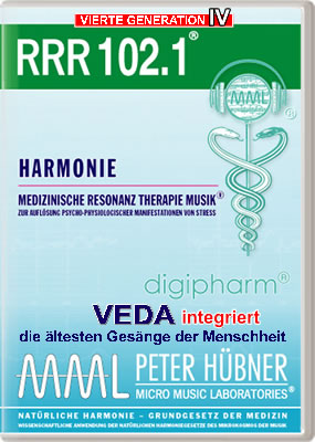 Peter Hübner - Medizinische Resonanz Therapie Musik<sup>®</sup> - RRR 102 Harmonie Nr. 1