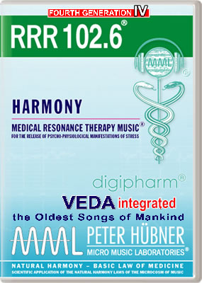 Peter Hübner - Medical Resonance Therapy Music<sup>®</sup> - RRR 102 Harmony No. 6