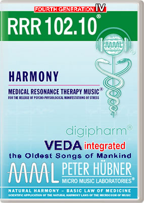 Peter Hübner - Medical Resonance Therapy Music<sup>®</sup> - RRR 102 Harmony No. 10