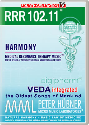 Peter Hübner - Medical Resonance Therapy Music<sup>®</sup> - RRR 102 Harmony No. 11