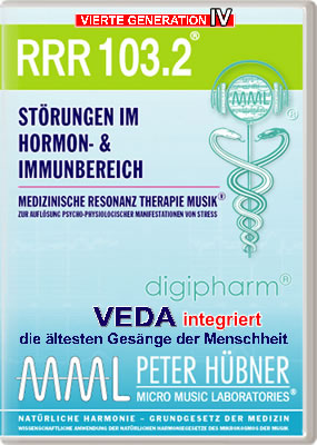 Peter Hübner - Medizinische Resonanz Therapie Musik<sup>®</sup> - RRR 103 Störungen im Hormon- & Immunsystem Nr. 2