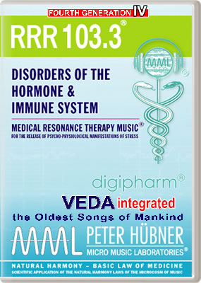 Peter Hübner - Medical Resonance Therapy Music<sup>®</sup> - RRR 103 Disorders of the Hormone & Immune System No. 3